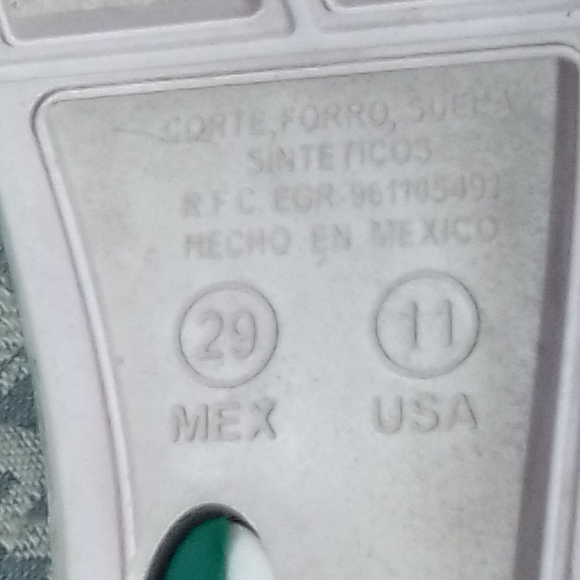 Made in Mexico men's flip flops size 11 - Picture 6 of 6